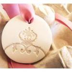 Romantic Valentines French Crown Design Ornaments..