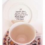 Tea Party Set Of 2...hand Painted Cups Will Play..