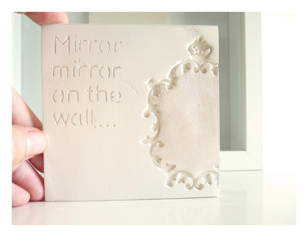 Fairytale Ceramic Art. Wall Tile With Reflecting Paint. on Luulla